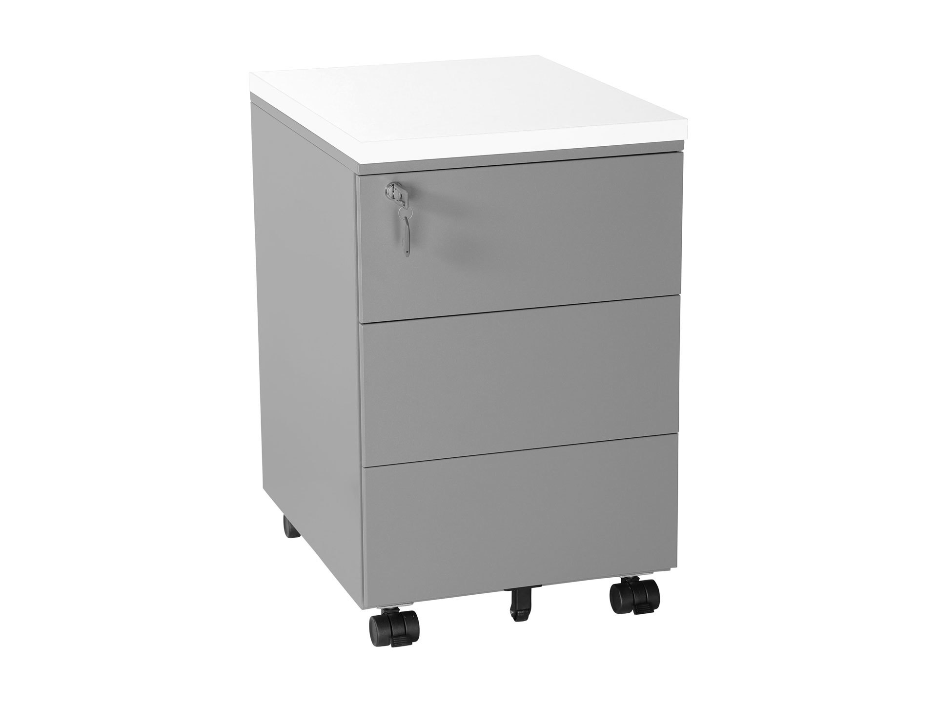 Metalen ladeblok met hangmaplade BLOC incl. topblad