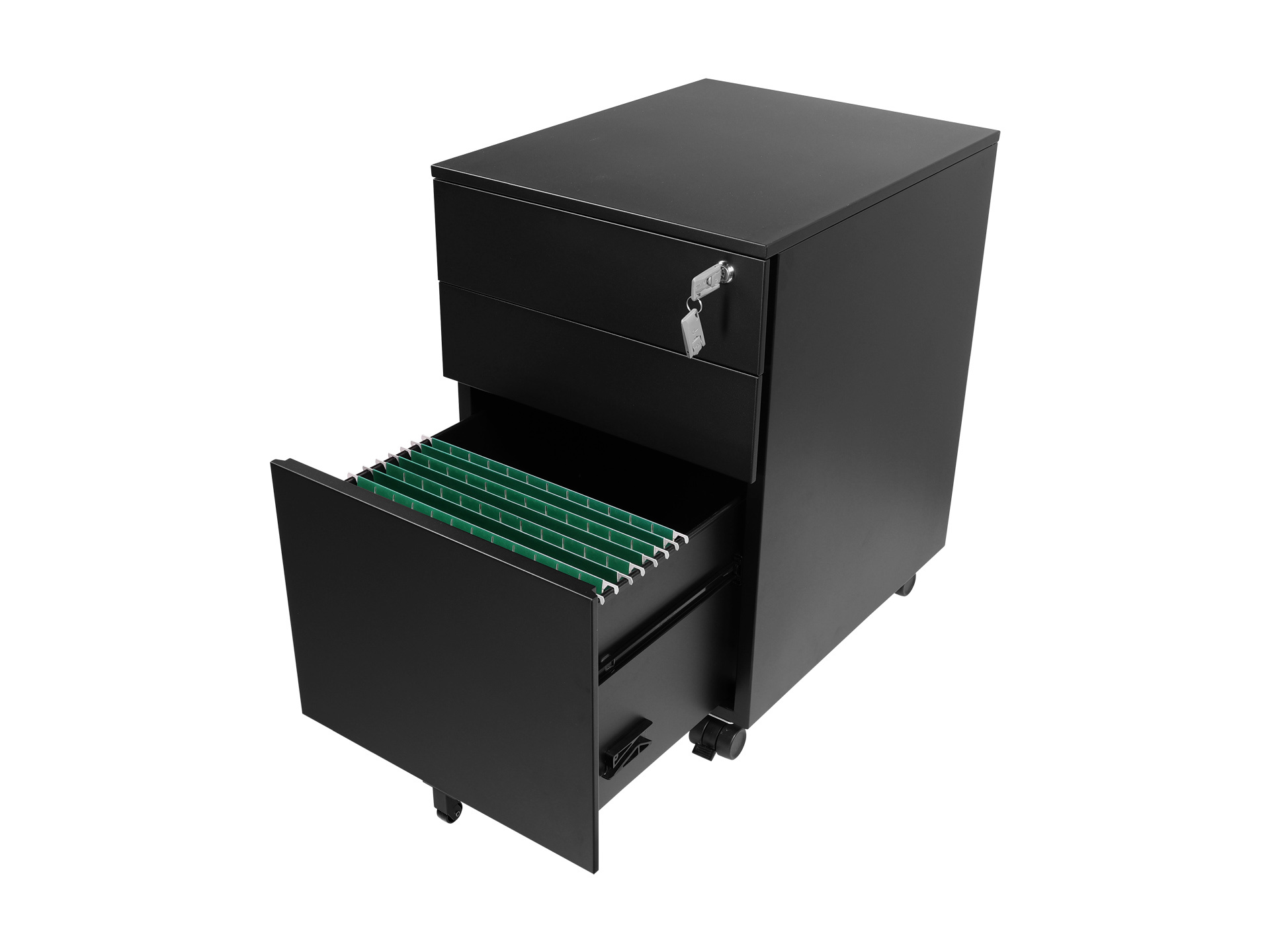 Metalen ladeblok met hangmaplade BLOC