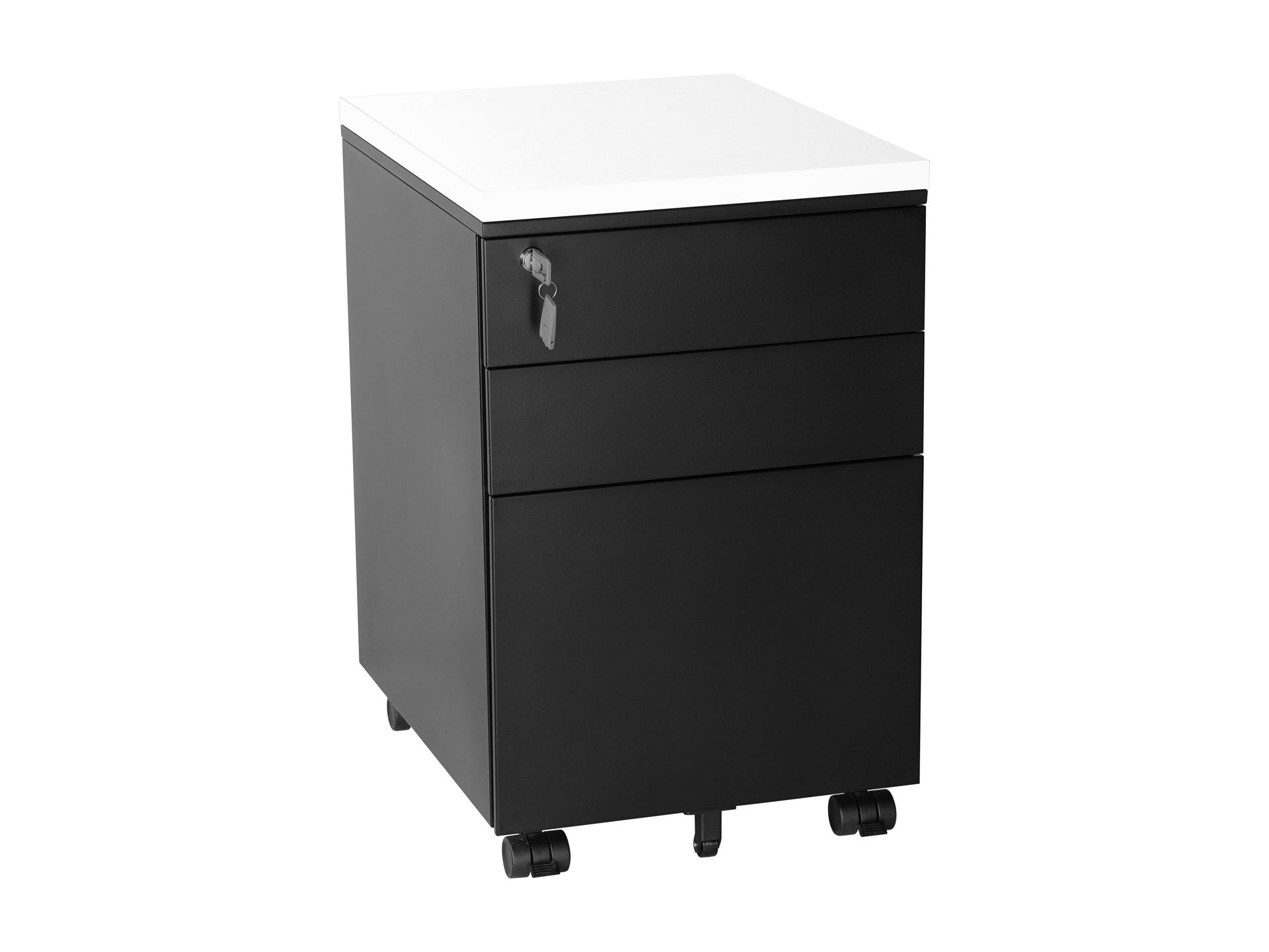 Metalen ladeblok met hangmaplade BLOC incl. topblad