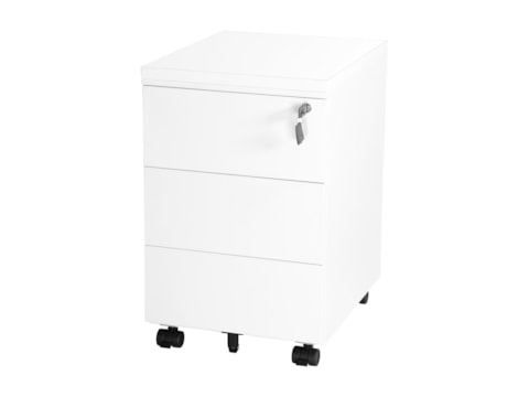 Metalen ladeblok verrijdbaar 3 laden BLOC  incl. topblad Metalen ladeblok verrijdbaar 3 laden BLOC  incl. topblad