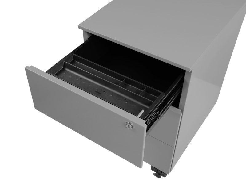 Metalen ladeblok verrijdbaar 3 laden BLOC  Metalen ladeblok verrijdbaar 3 laden BLOC