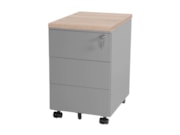 Metalen ladeblok verrijdbaar 3 laden BLOC 