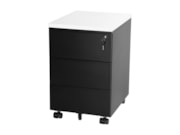 Metalen ladeblok verrijdbaar 3 laden BLOC