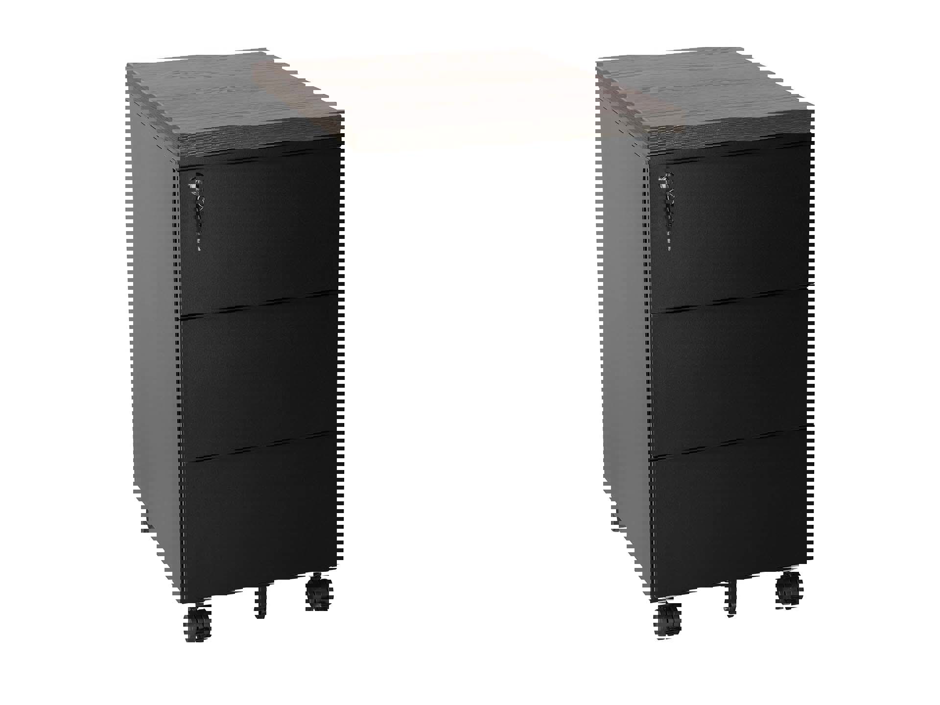 Metalen ladeblok verrijdbaar 3 laden BLOC