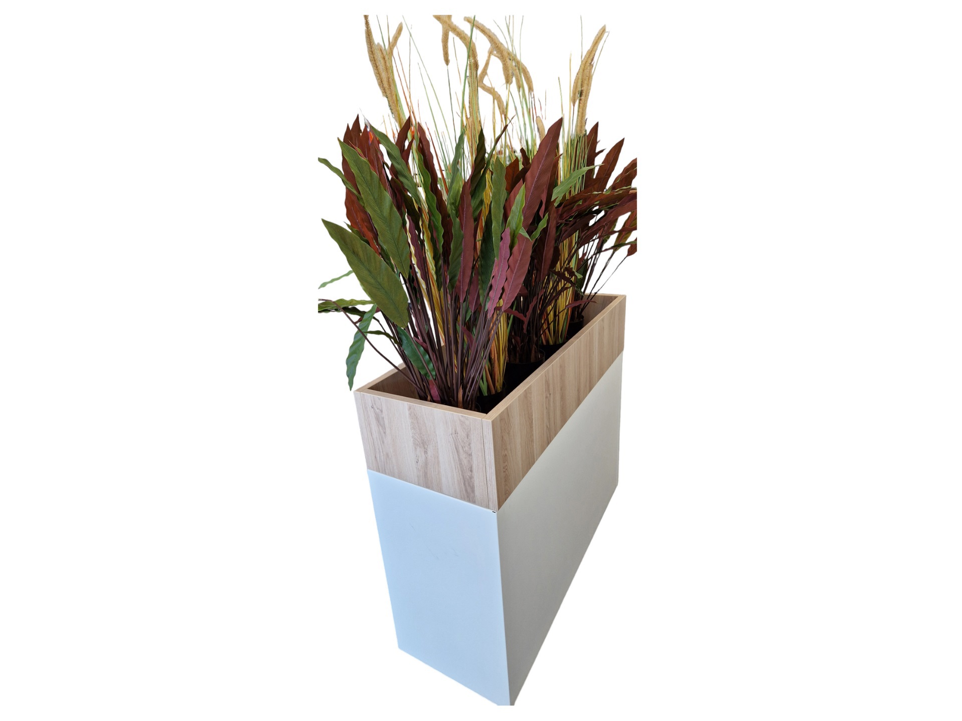 Plantenbak 120 cm voor op roldeurkast