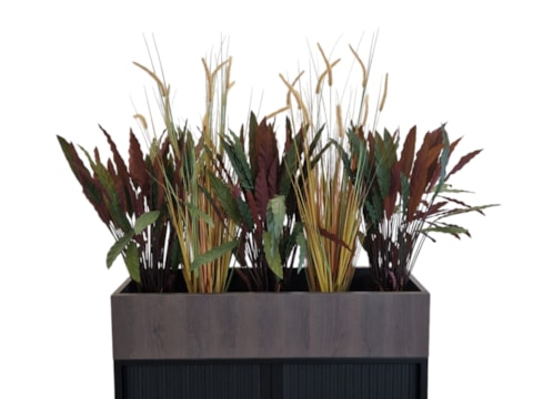Plantenbak 120 cm voor op roldeurkast Plantenbak 120 cm voor op roldeurkast