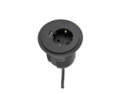 Inbouw stroompunt 60mm PLUX04 met 1x 230v en 1x USB-A aansluiting en aansluitsnoer Inbouw stroompunt 60mm PLUX04 met 1x 230v en 1x USB-A aansluiting en aansluitsnoer