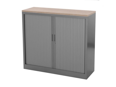 Roldeurkast half hoog STOR incl. topblad Roldeurkast half hoog STOR incl. topblad