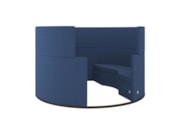 Ronde vergaderunit Lense voor 6 personen 