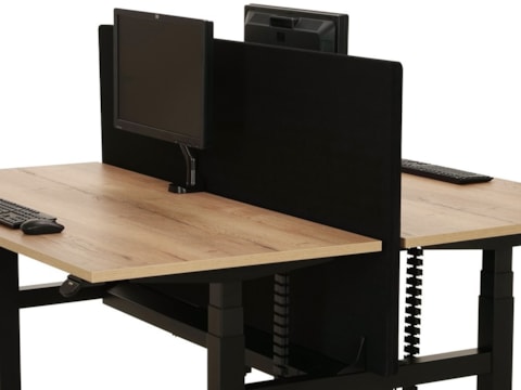 STIL geluiddempende tussenwand duo bureau STIL geluiddempende tussenwand duo bureau