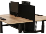 STIL03 Geluiddempende tussenwand duo bureau