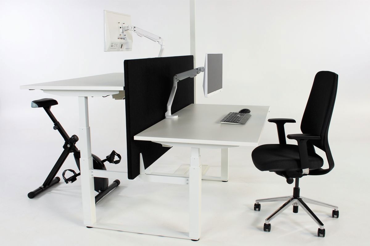 STIL geluiddempende tussenwand duo bureau