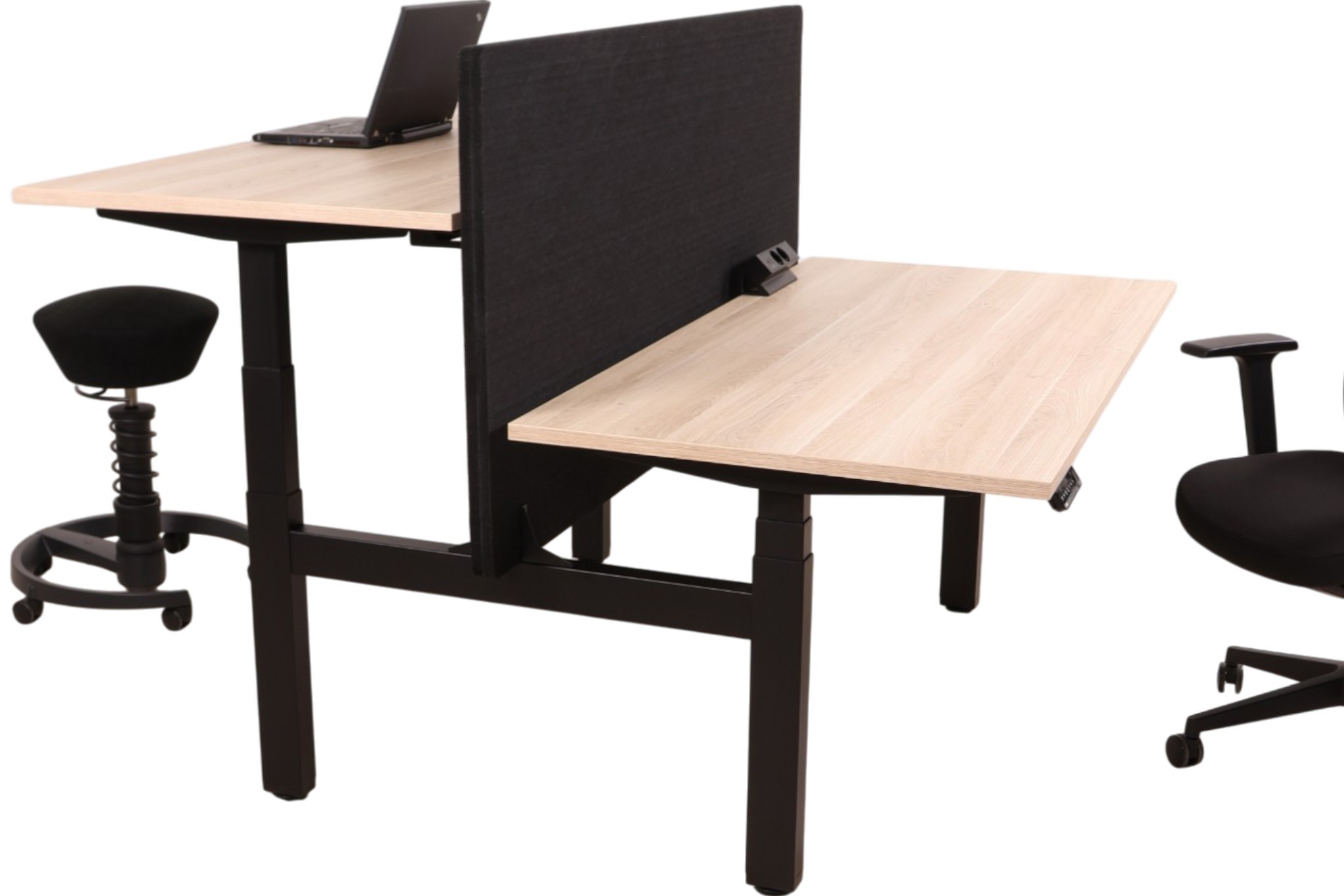 STIL geluiddempende tussenwand duo bureau