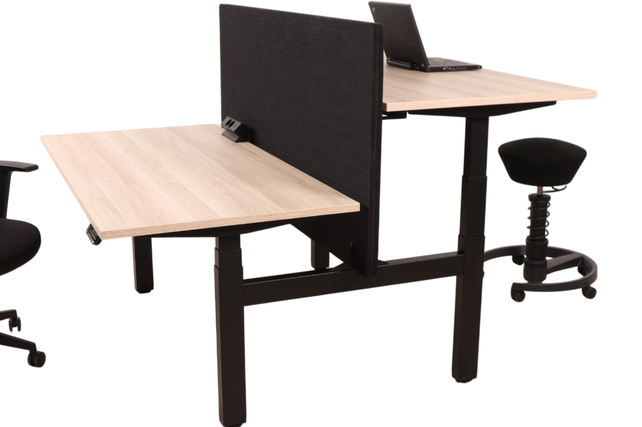 STIL geluiddempende tussenwand duo bureau
