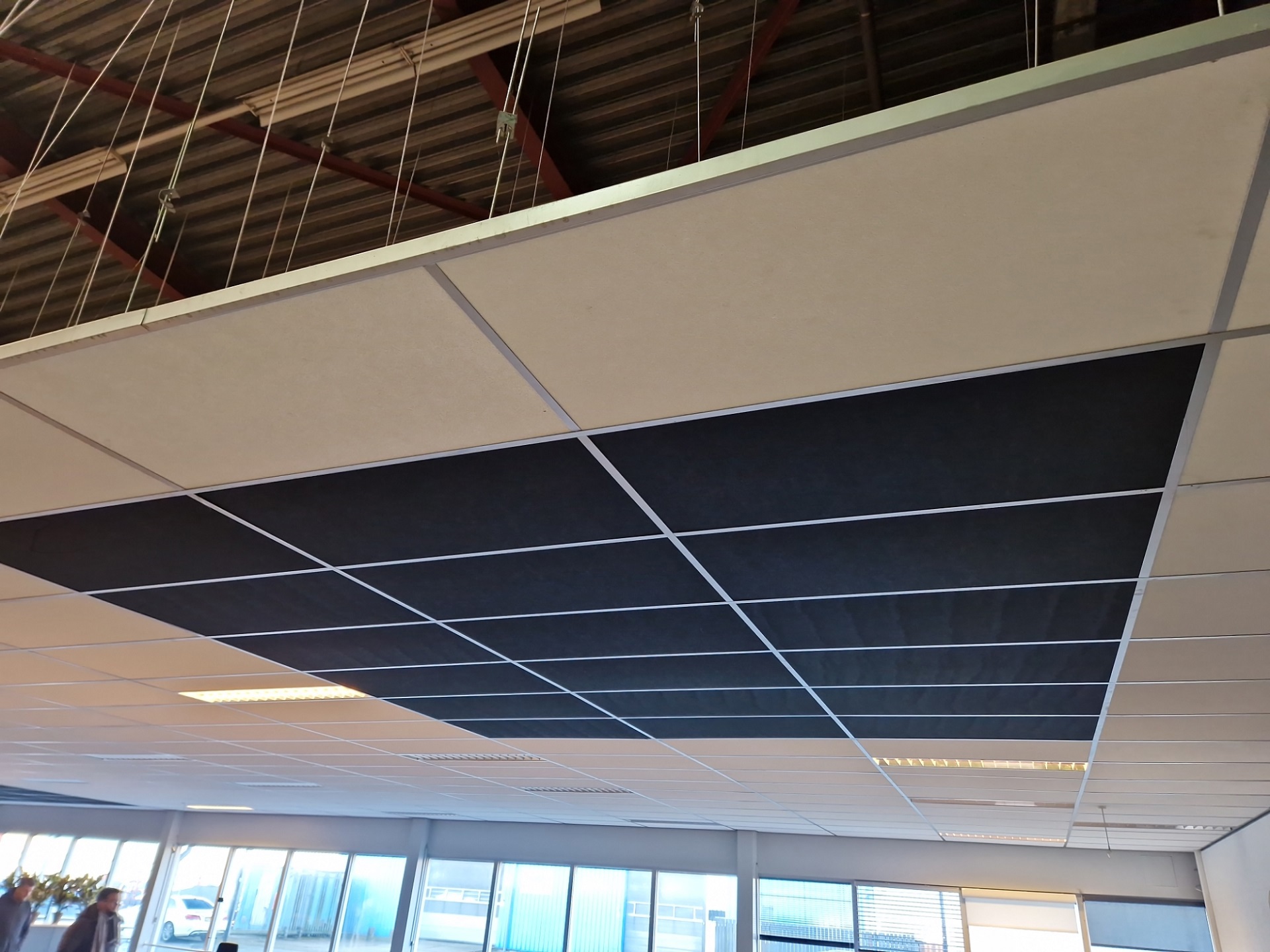 STIL09 Akoestische plafond panelen 600x600 mm