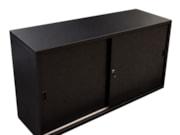 STOR07 schuifdeurkast met geperforeerde deuren