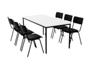 Spreektafel PRIME Zwart Wit