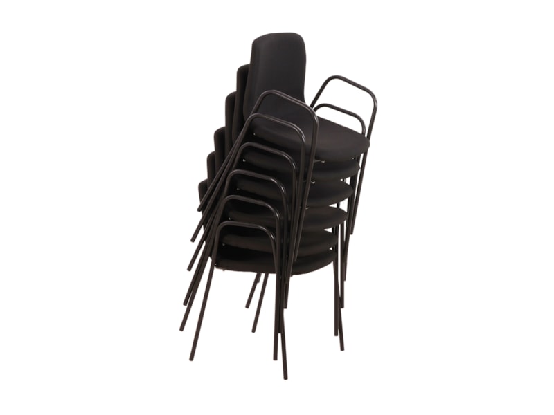 Stacks stapelstoel met armleggers Stacks stapelstoel met armleggers