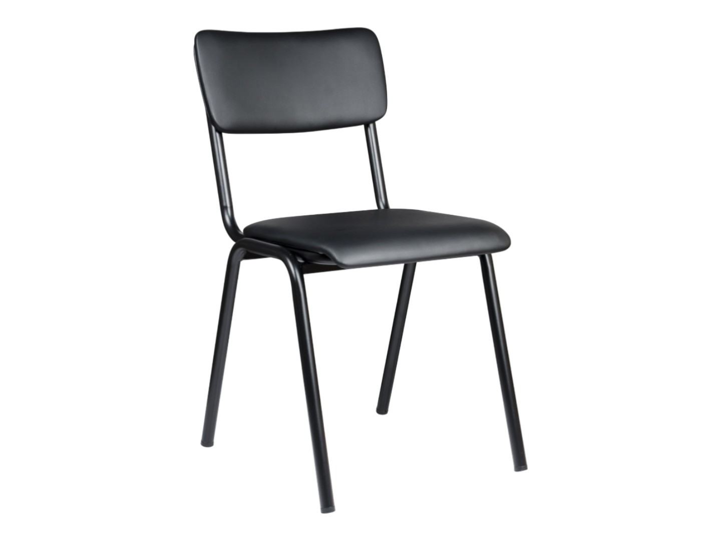 Leren stapelstoel Indy 