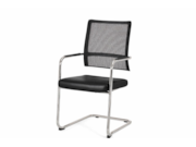 VACA01 Flitz stapelbare vergaderstoel Van Cas sledeframe