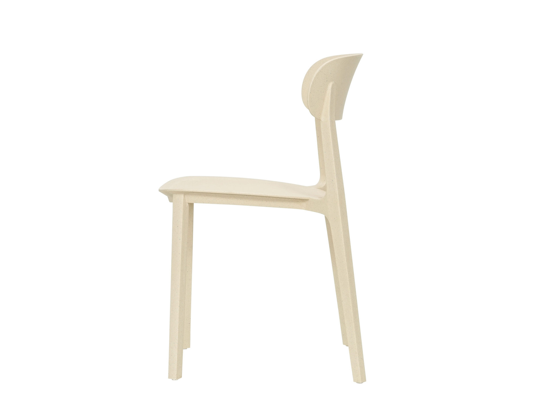 Steppel stevige kunststof stoel stapelbaar