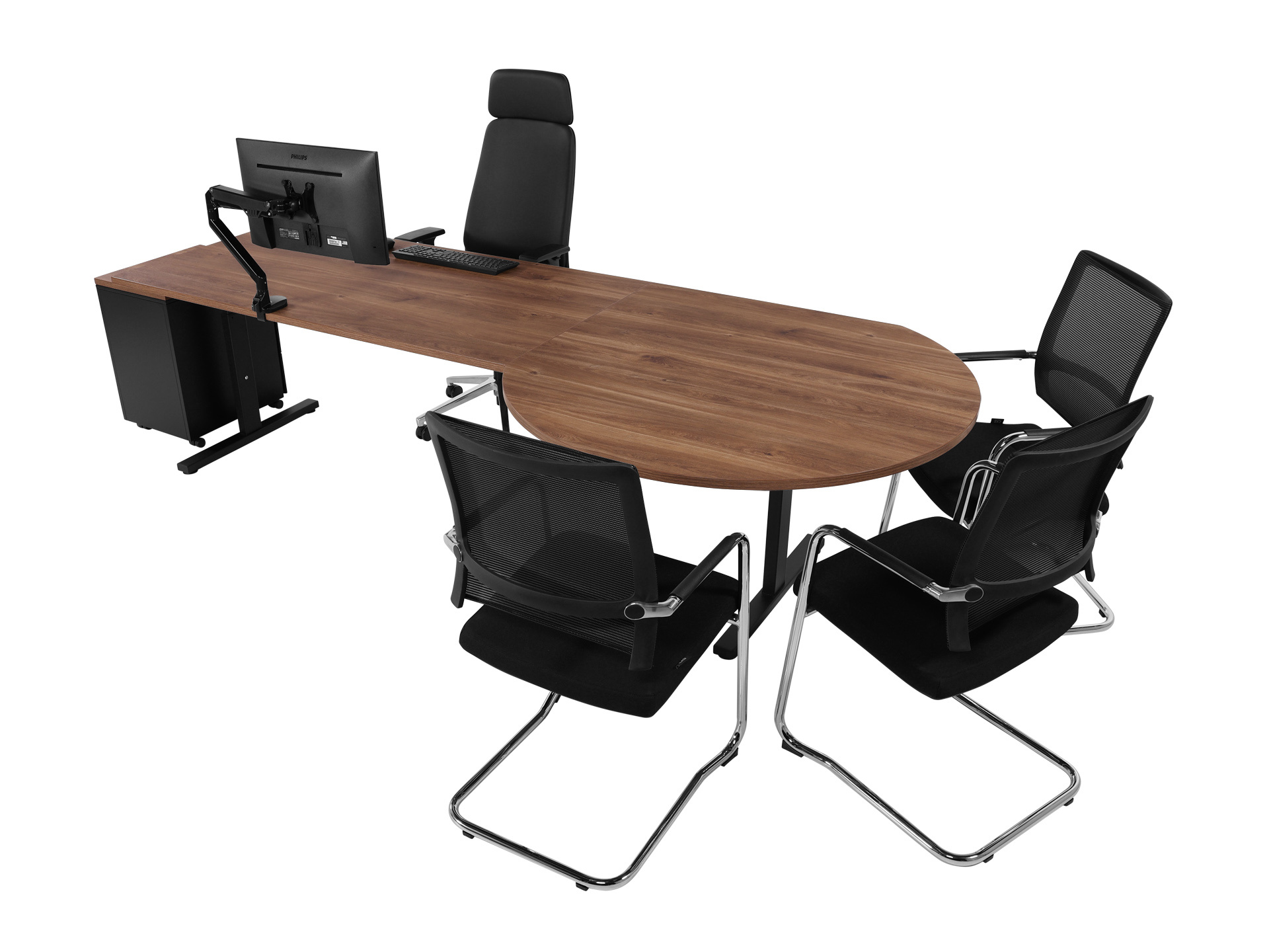 TUBE Bureau met vergaderstuk