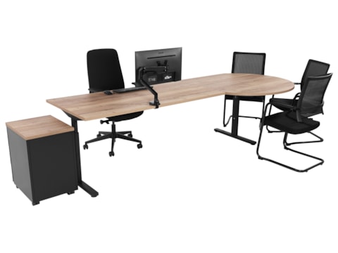 TUBE Bureau met vergaderstuk TUBE Bureau met vergaderstuk