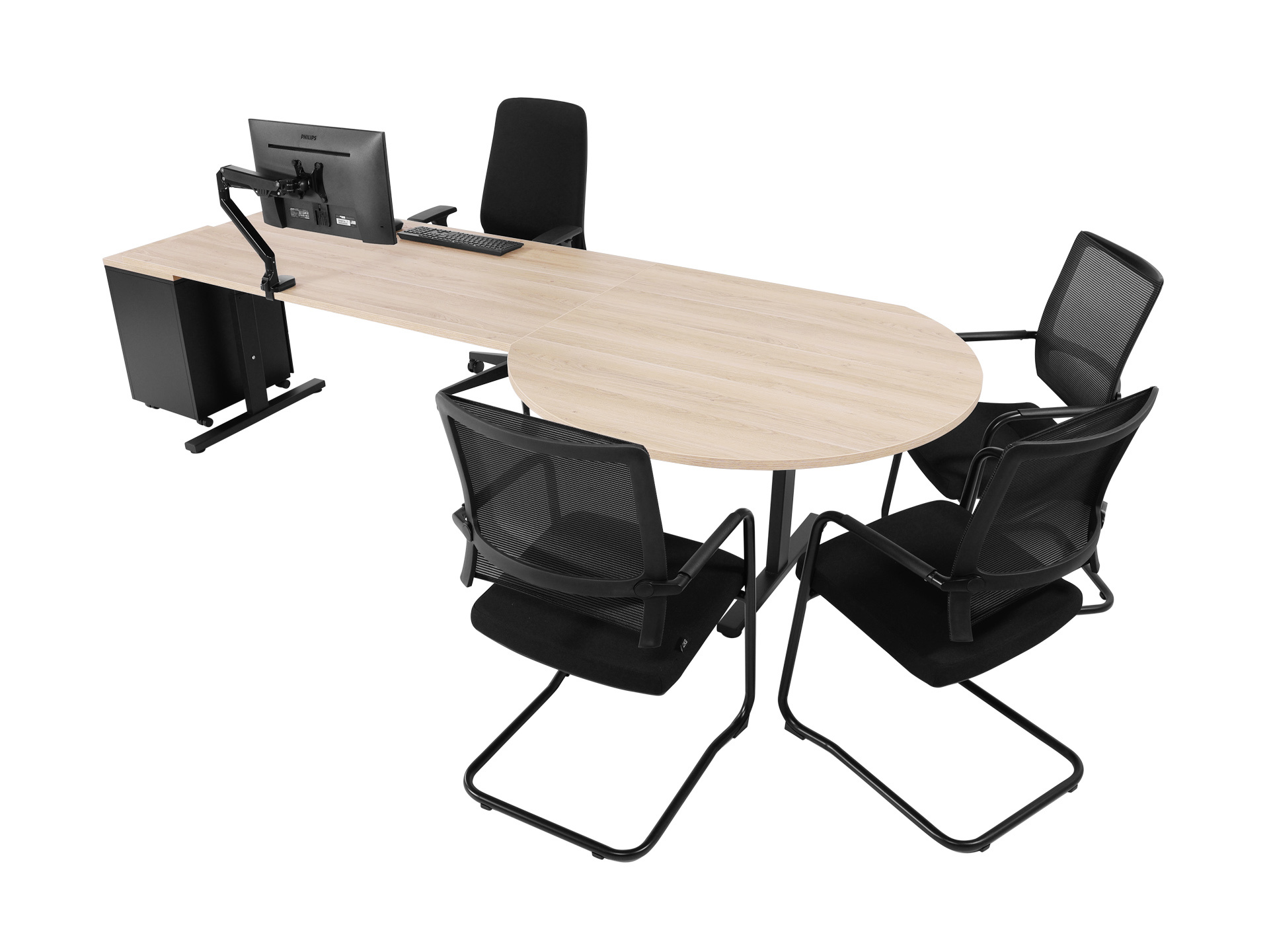 TUBE Bureau met vergaderstuk