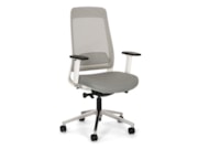 Thuiswerk bureaustoel Ledderra Van Cas NEN 1335