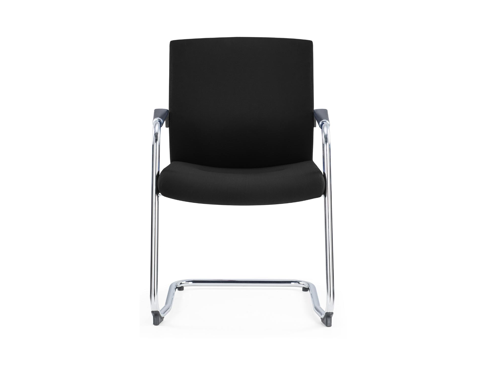 Vergaderstoel Slide met Sledeframe en brede armleuningen
