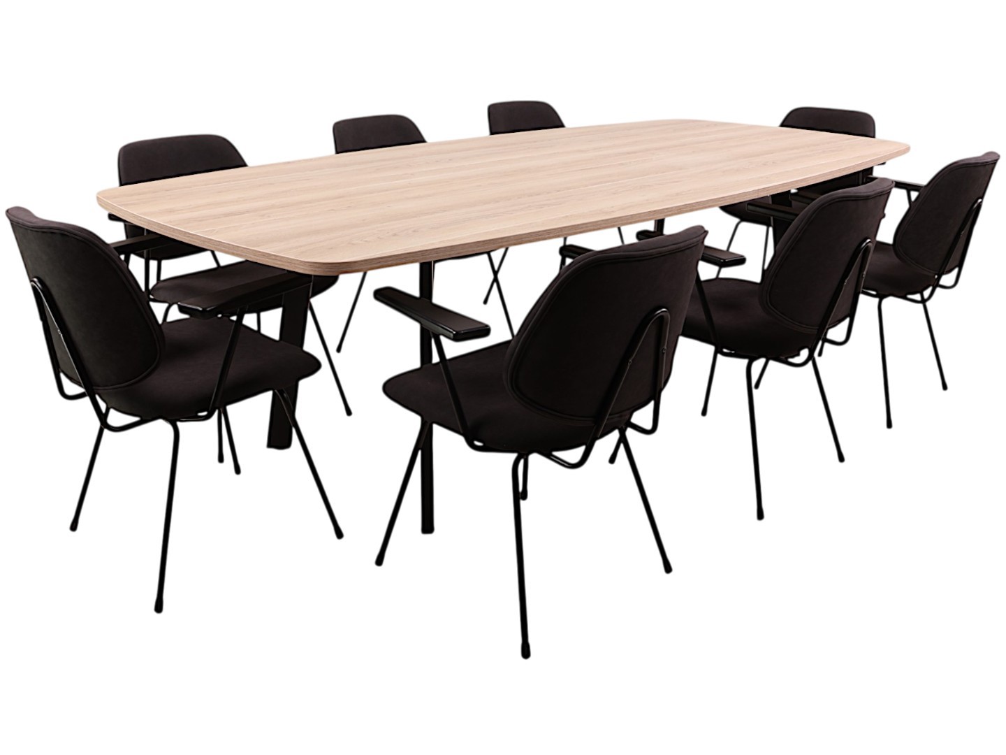 Vergadertafel MAYA Ovaal bootvormig ovaal 260