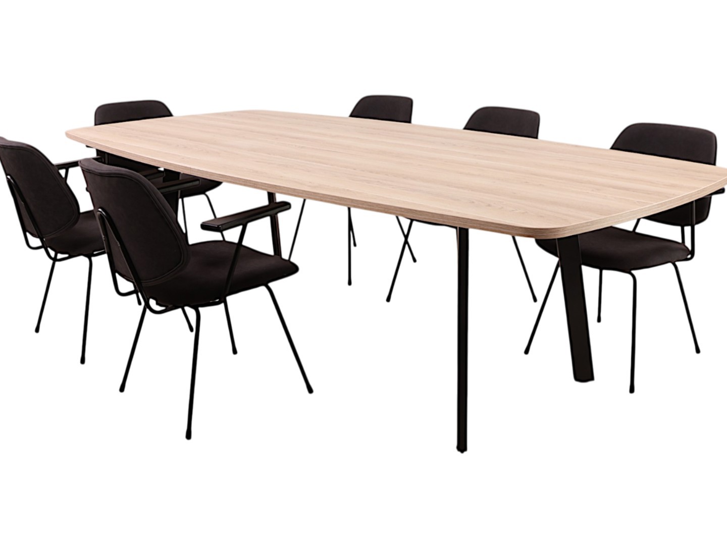 Vergadertafel MAYA Ovaal bootvormig ovaal 320