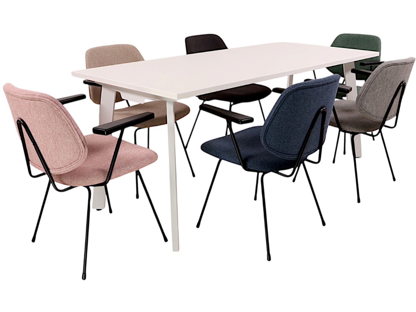 Vergadertafel MAYA recht