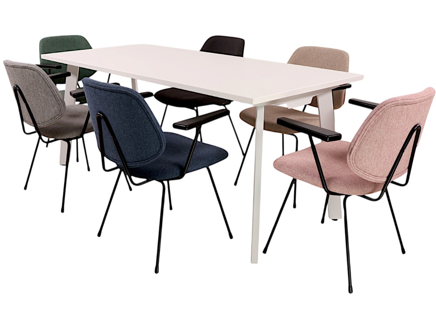 Vergadertafel MAYA recht