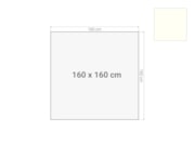 Vergadertafel blad 160x160cm