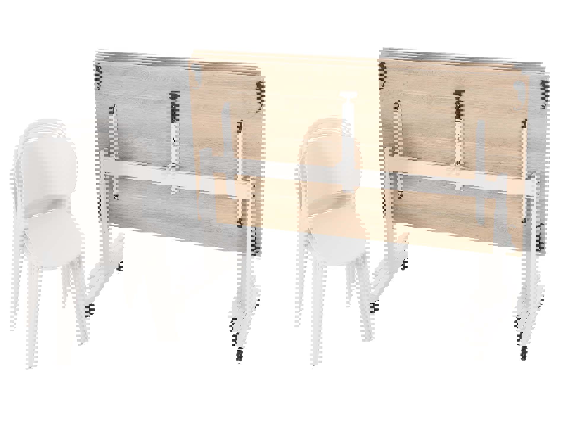 Verrijdbare klaptafel TUBE