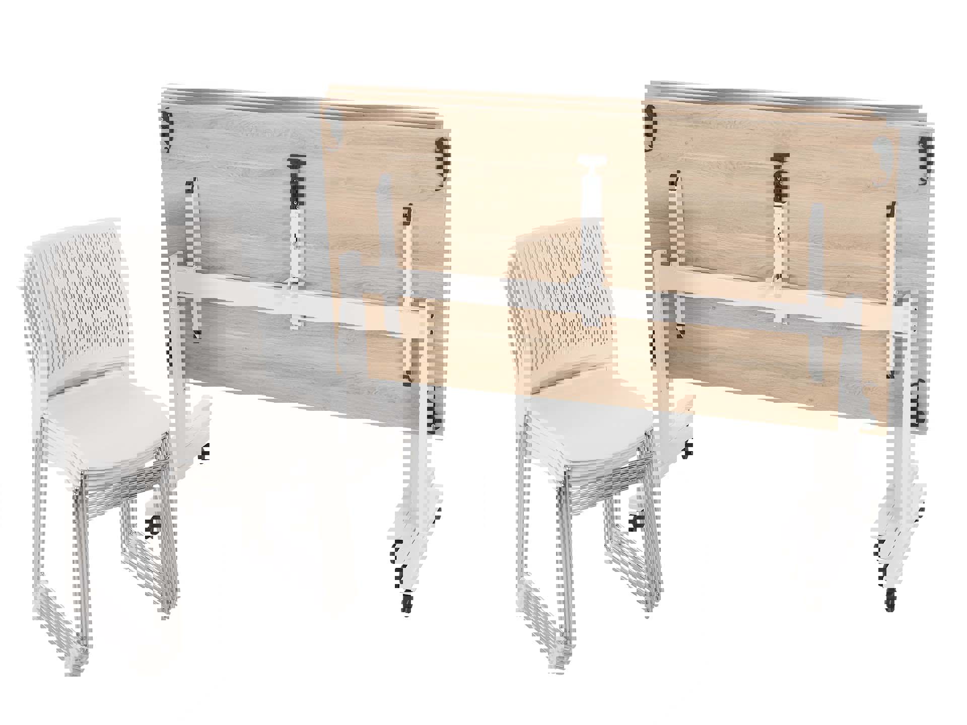 Verrijdbare klaptafel TUBE