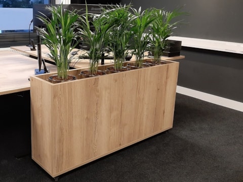 Verrijdbare plantenbak 160 cm Verrijdbare plantenbak 160 cm