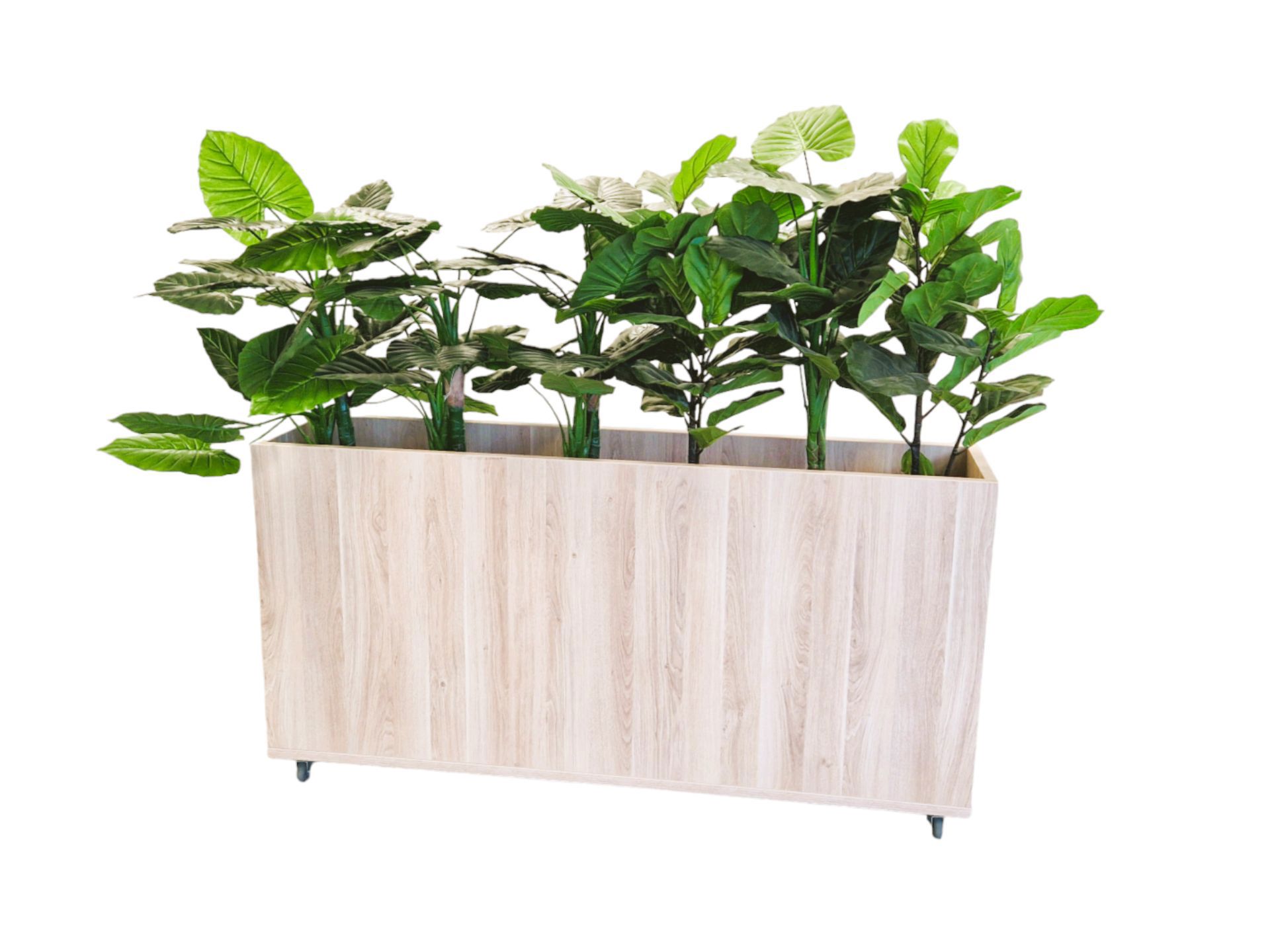 Verrijdbare plantenbak 160 cm