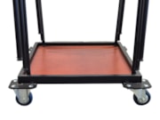 Verrijdbare trolley stoelenwagen voor stapelstoelen