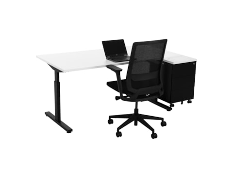 Bureau instelbaar TUBE  Bureau instelbaar TUBE
