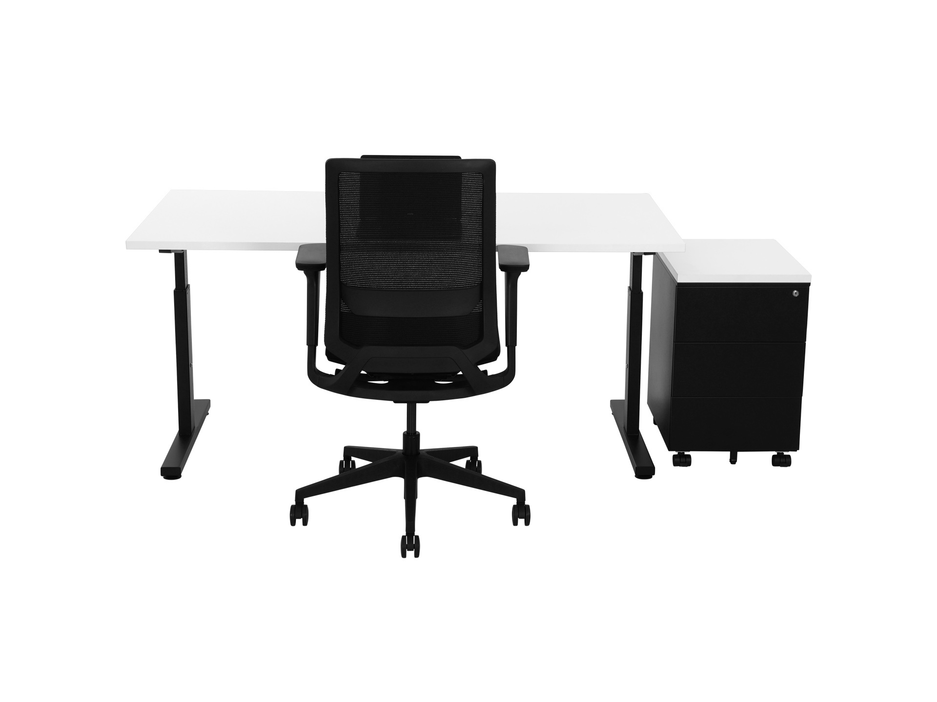 Verstelbaar bureau TUBE
