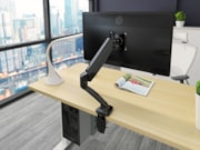 Verstelbare ergonomische monitorarm Buddy Verstelbare ergonomische monitorarm Buddy