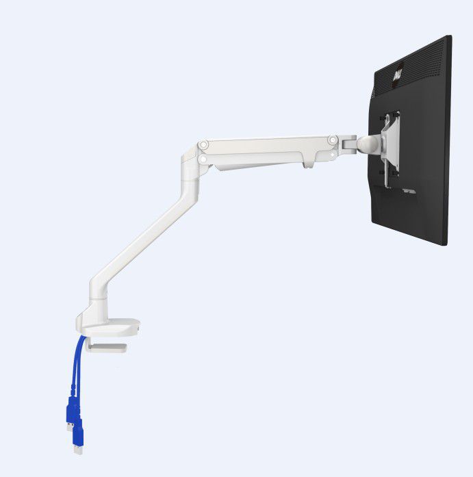 Verstelbare monitorarm met gasveer Trooper