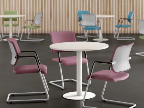 Viasit Drumback vergaderstoel Viasit Drumback vergaderstoel