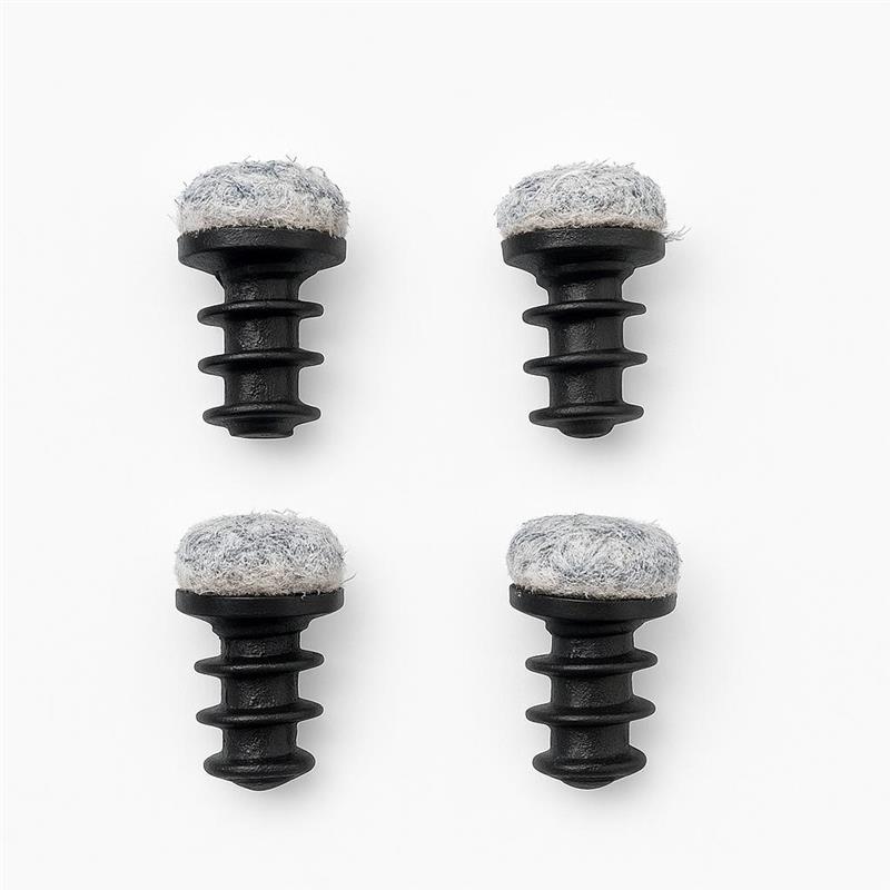 Set van 4 vloerbeschermer met vilt