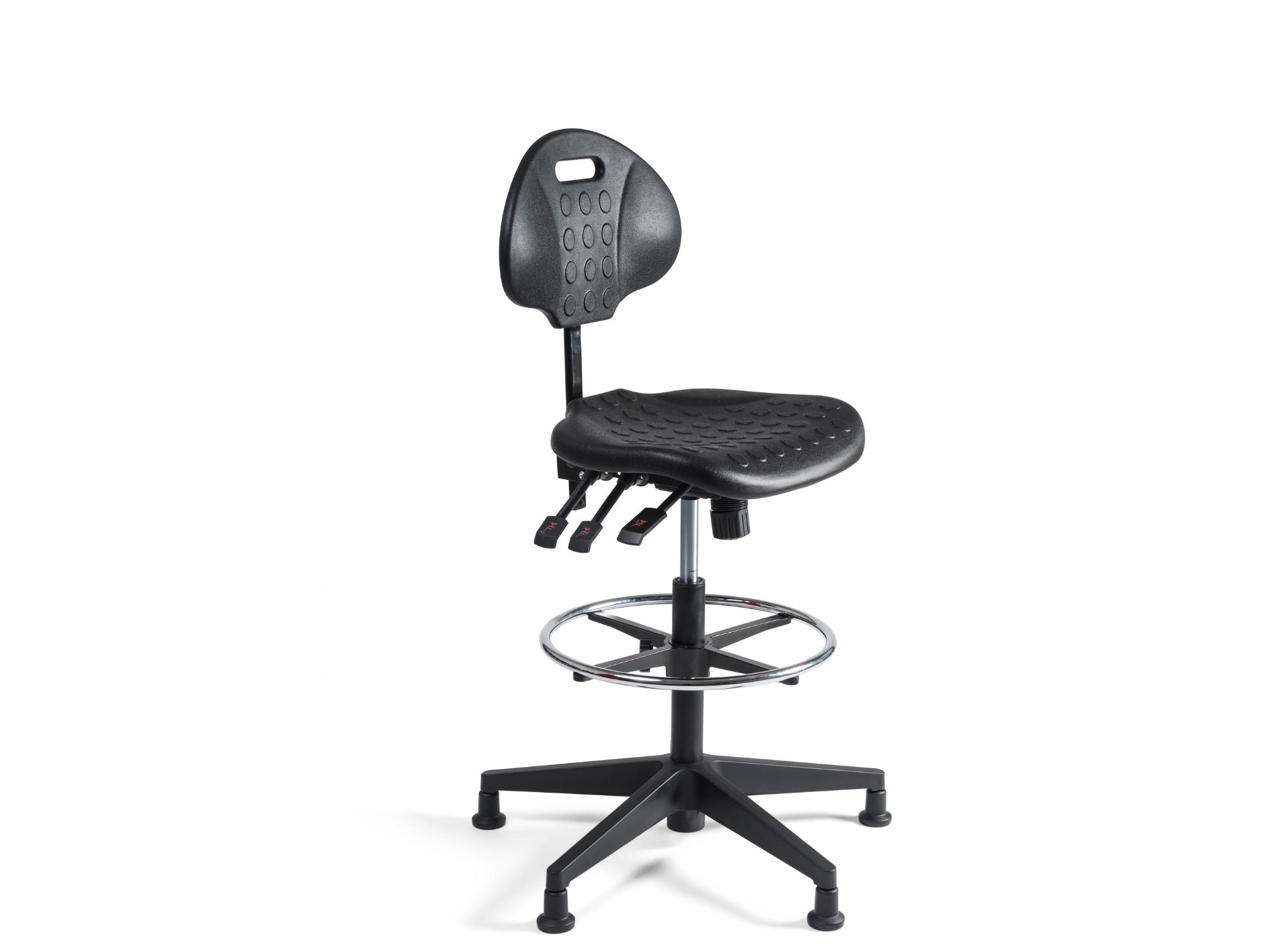 Werkstoel 257 PU nylon (hoog)