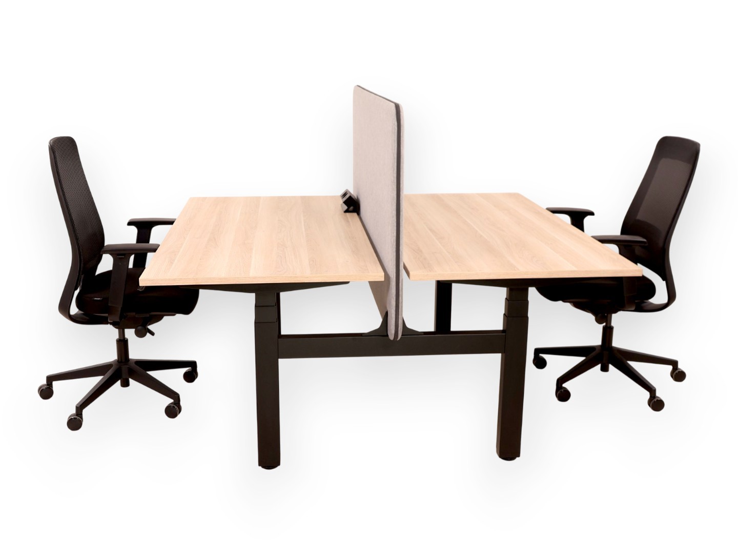 YOUP06 NPR Elektrisch Duo Zit-Sta Bureau - 150kg - 10j Garantie