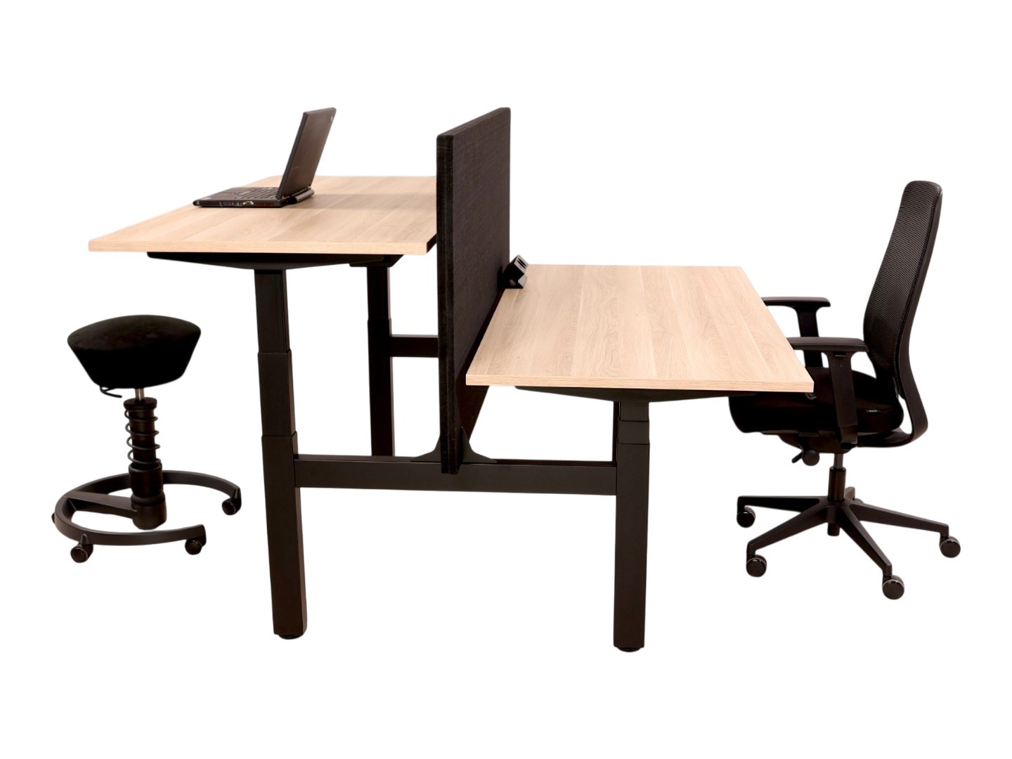 YOUP06 NPR Elektrisch Duo Zit-Sta Bureau - 150kg - 10j Garantie
