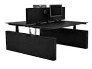 YOUP13 akoestisch duo zit sta bureau NPR met PET wangpoten